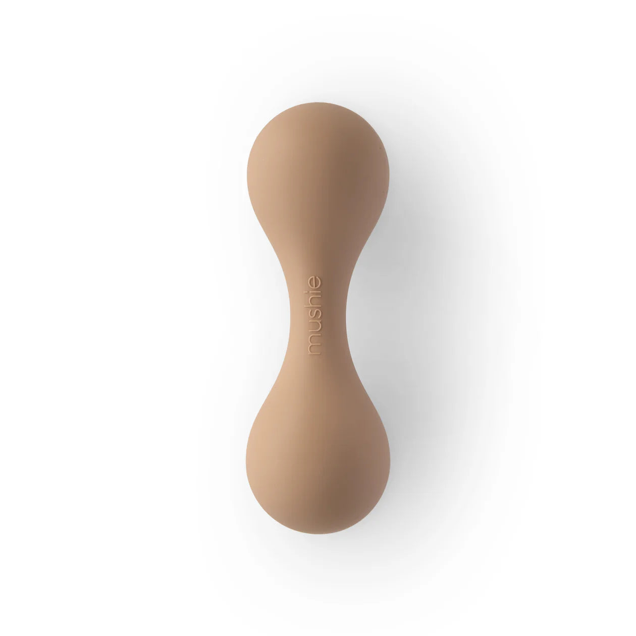 Mushie Silicone Baby Rattle Toy