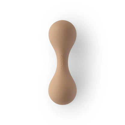 Mushie Silicone Baby Rattle Toy