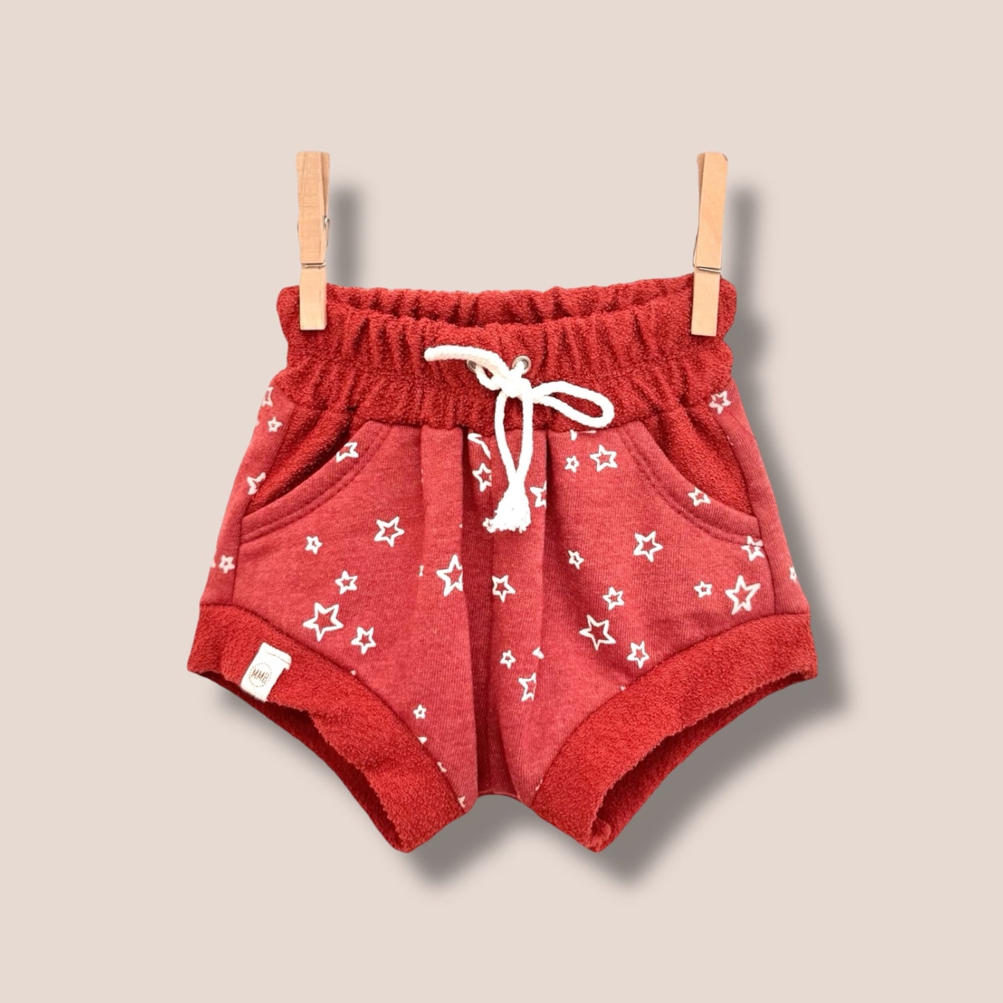 Handmade Stars Pocket Jogger Shorties