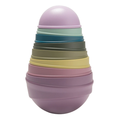 Bibs Wobbly Tower Stacking Toy