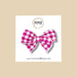 Bright Pink Gingham Fairytale Bow