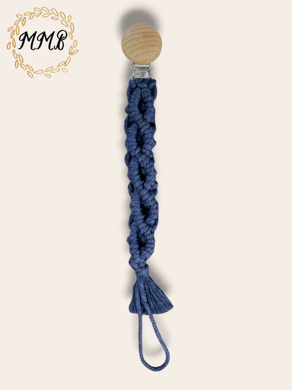 Macrame Pacifier Clip