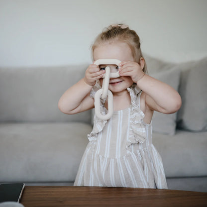 Mushie Links Teether Toy