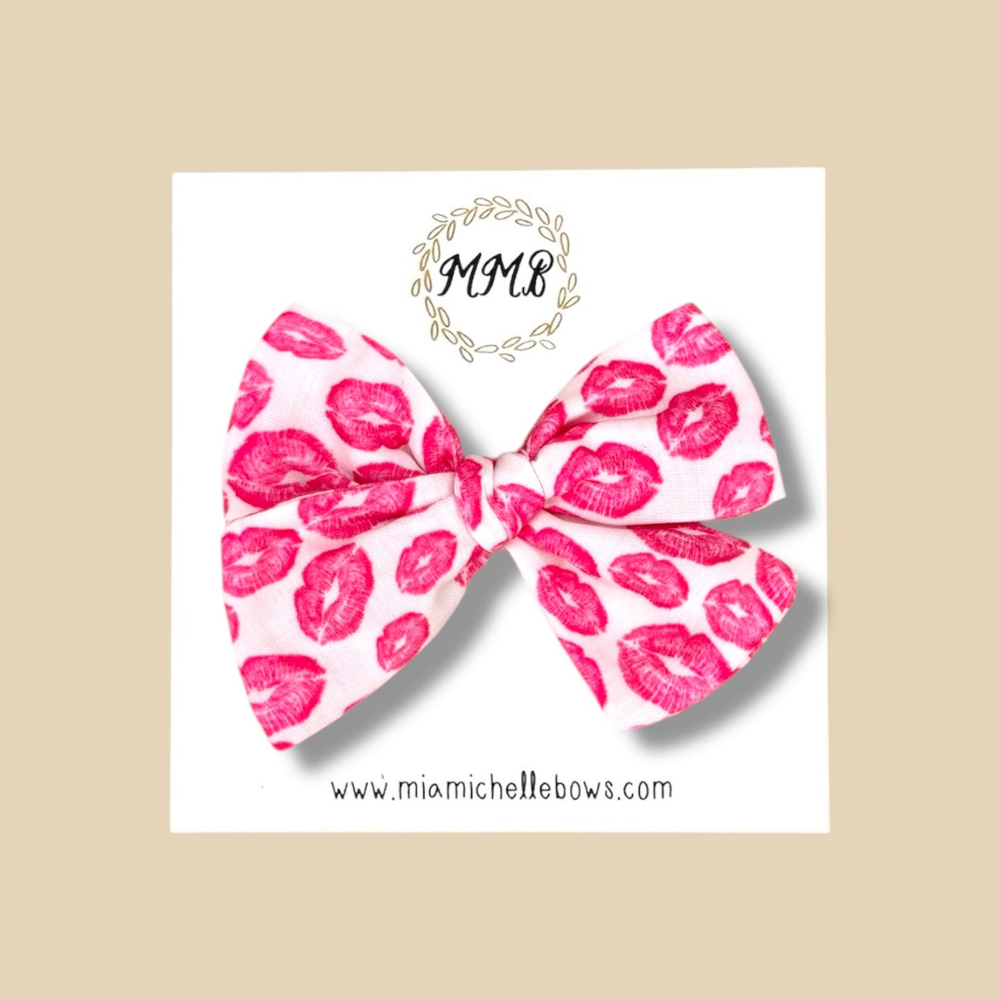 Hand-tied Sweet Kisses Bow