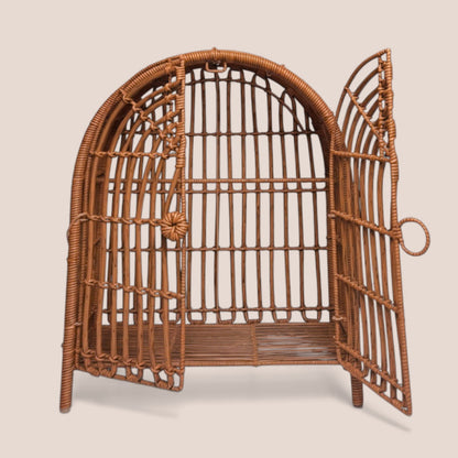 Closet- Faux Rattan Doll Furniture