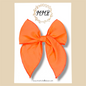 Neon Orange Fairytale Bow