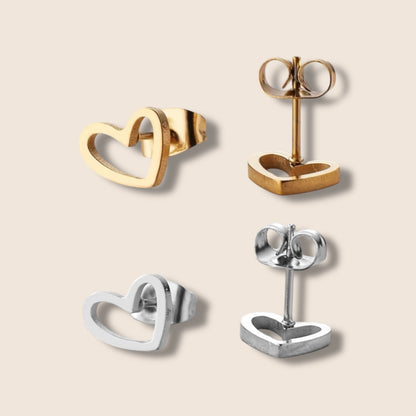 Heart Classic Studs