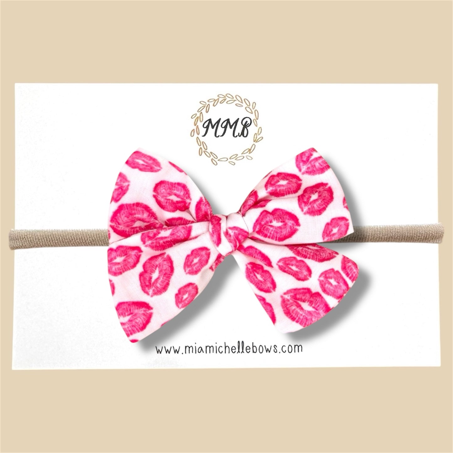 Hand-tied Sweet Kisses Bow