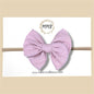 Lavender Swiss Dot Fairytale Bow
