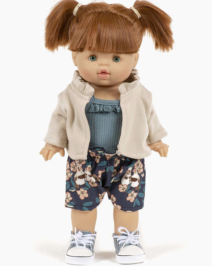 Doll—Minikane Claudia Jacket in Cream Linen