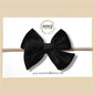 Velvet Bow in Black