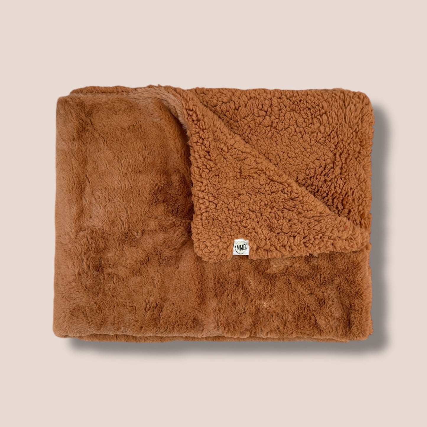 Minky & Sherpa Baby Blanket