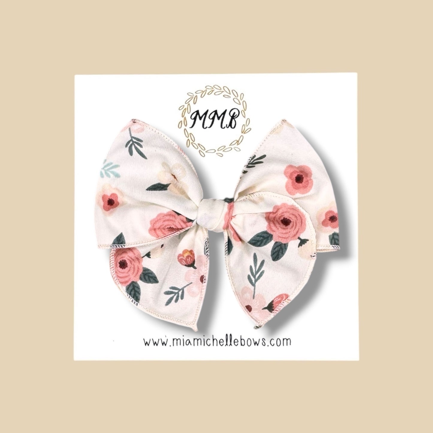 Paper Co Floral Fairytale Bow