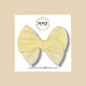 Pale Yellow Fairytale Bow