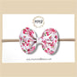 Cherry Blossom Vegan Leather Bow