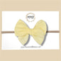 Pale Yellow Fairytale Bow
