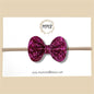 Fuchsia Glitter Bow