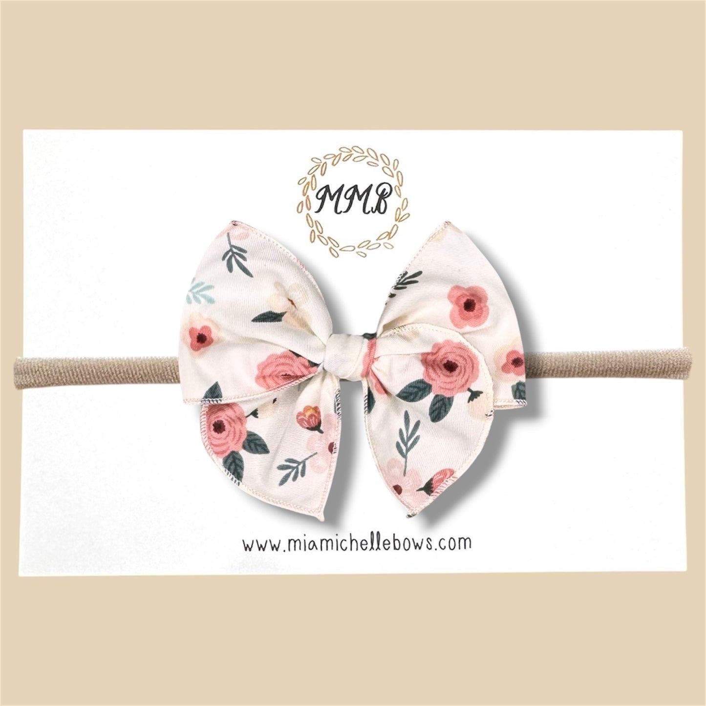 Paper Co Floral Fairytale Bow