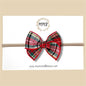 Holiday Plaid Fairytale Bow