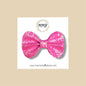 Hot Pink Glitter Bow