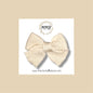 Mini Knit Sweater Bow Clips