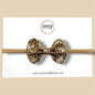Gold Glitter Bow