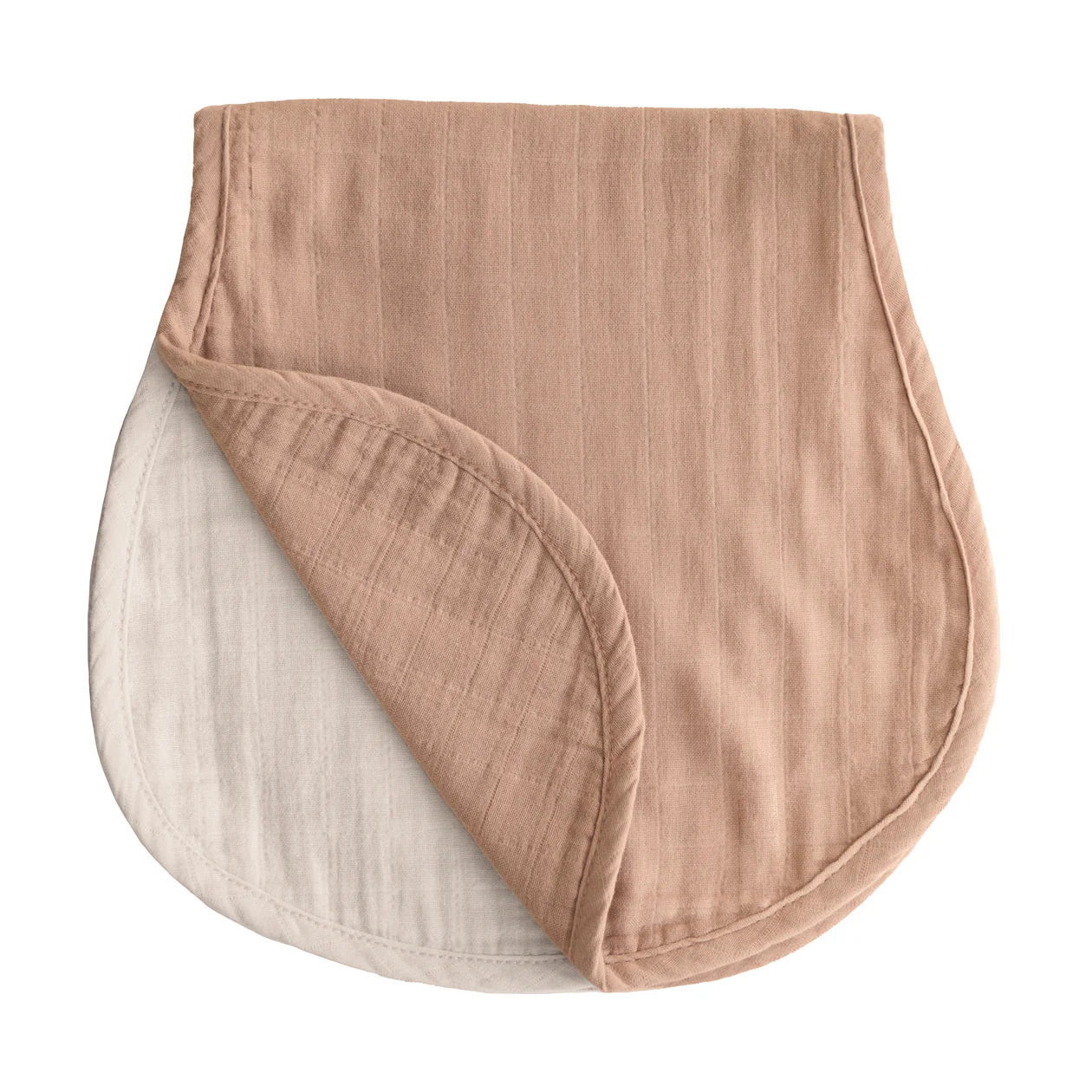 Mushie Organic Cotton Muslin Burp Cloth 2 Pack