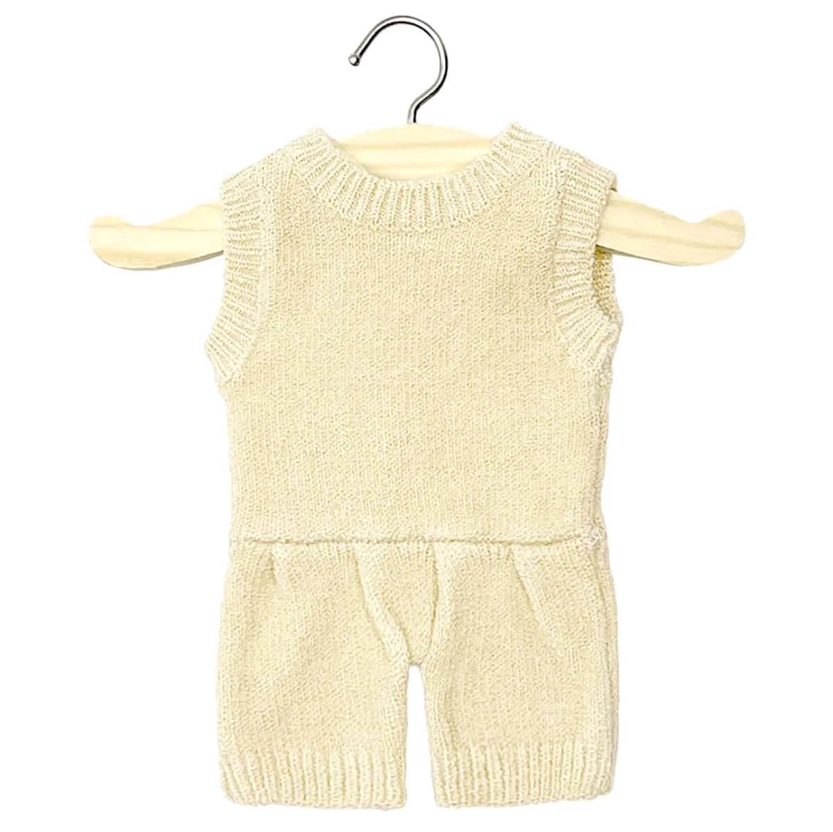 Doll—Minikane Orlando Tricot Romper in Cream