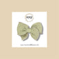 Sage Gauze Fairytale Bow