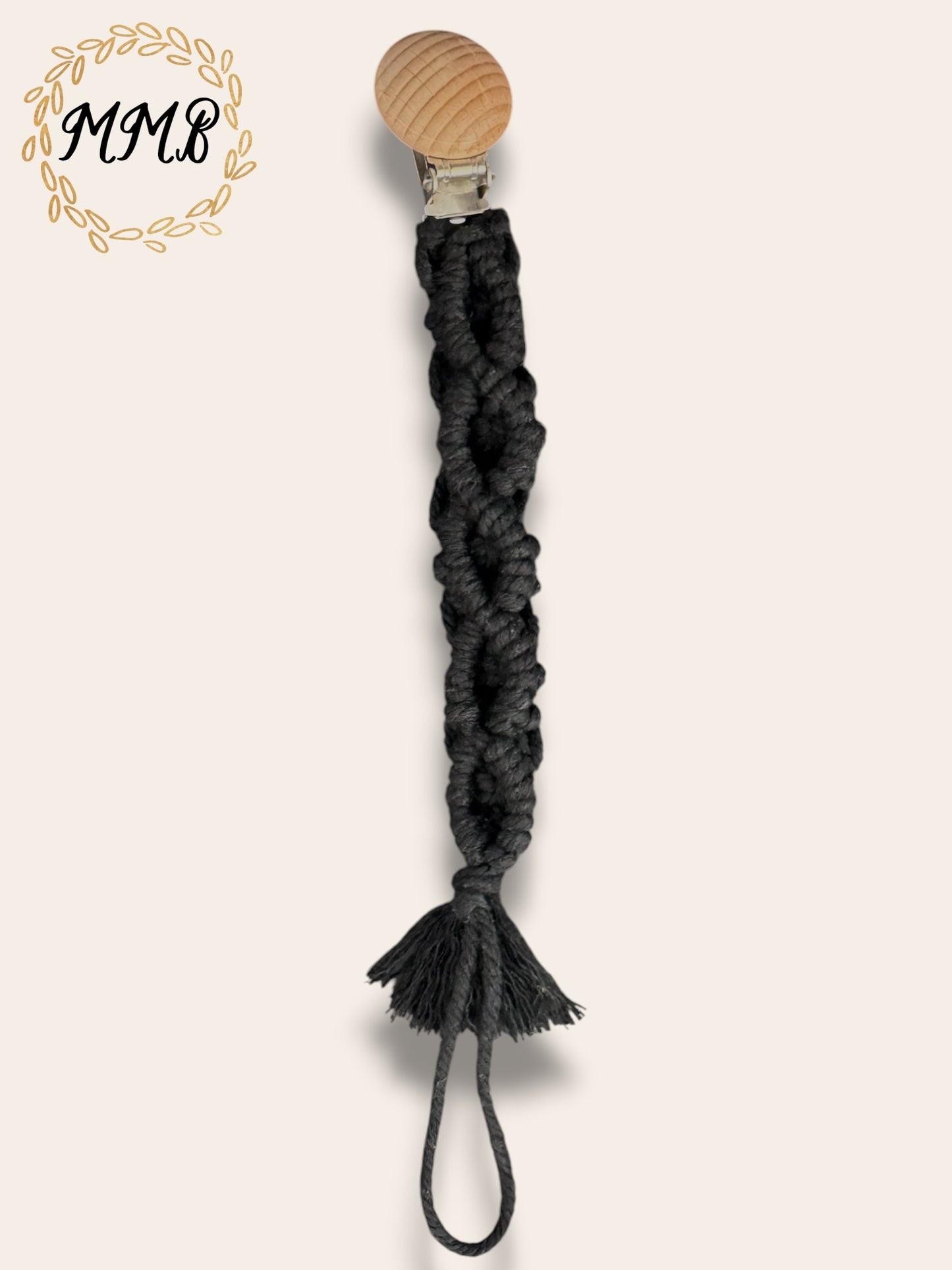 Macrame Pacifier Clip