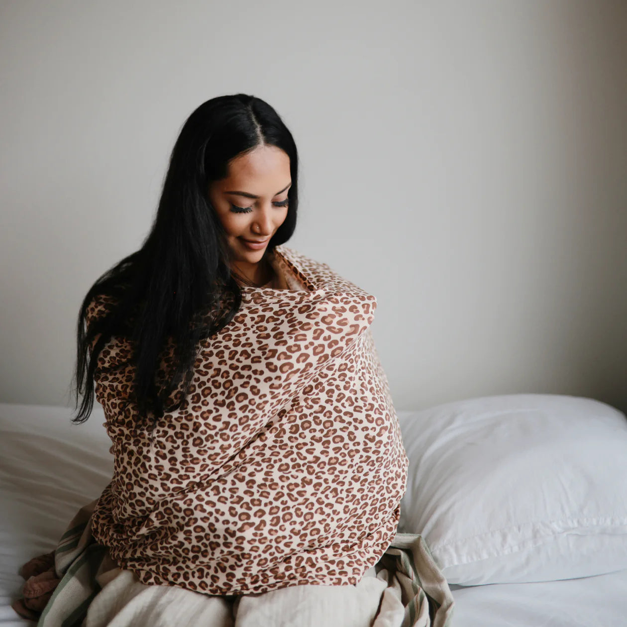 Mushie Multi-Use Cover-LEOPARD