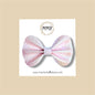 Pink Dragon Iridescent Vegan Leather Bow