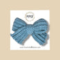 Sweater Bow in Blue