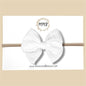 White Gauze Fairytale Bow