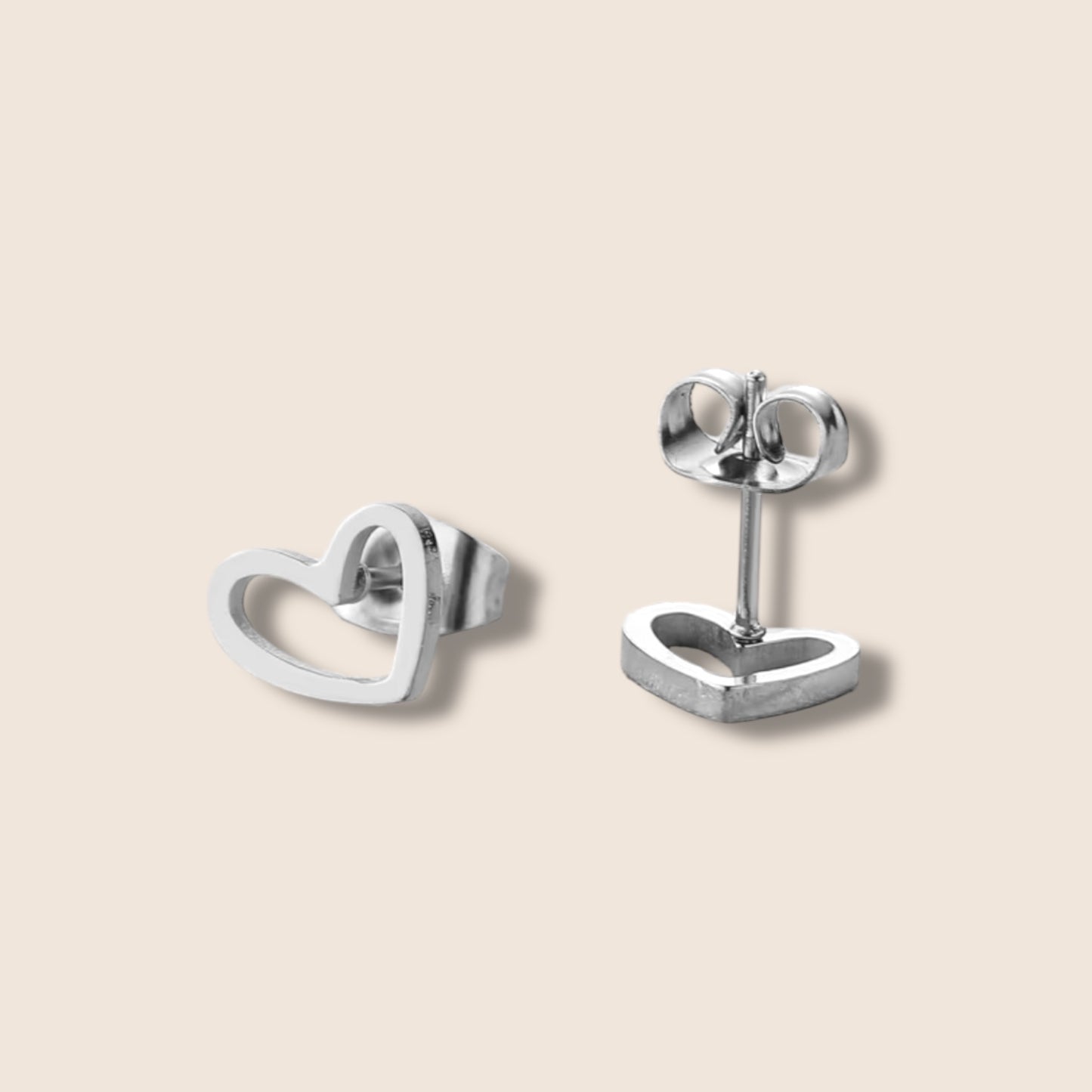 Heart Classic Studs