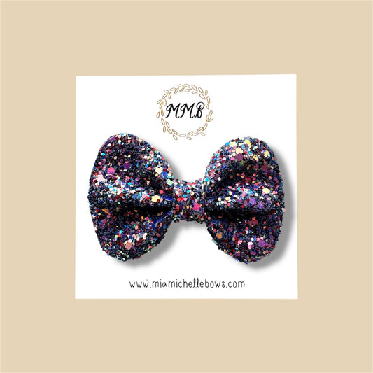 Kaleidoscope Glitter Bow