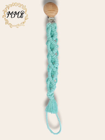 Macrame Pacifier Clip
