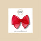 Sheer Red Fairytale Bow