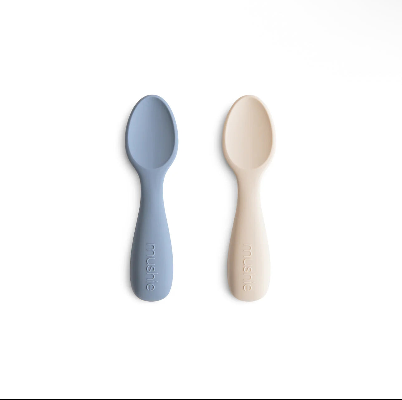 Mushie Silicone Toddler Starter Spoons