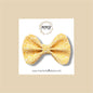 Yellow Glitter Bow