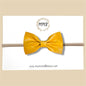 Slim Dandelion Genuine Leather Bow