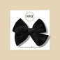Velvet Bow in Black