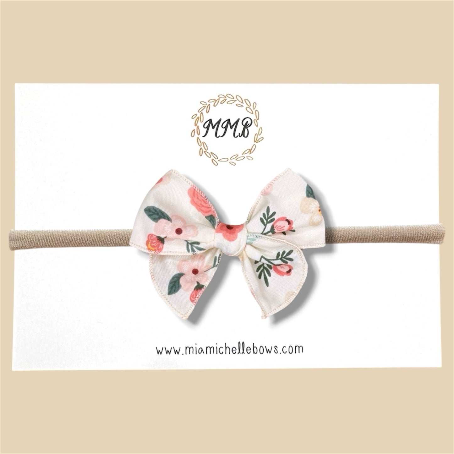 Paper Co Floral Fairytale Bow