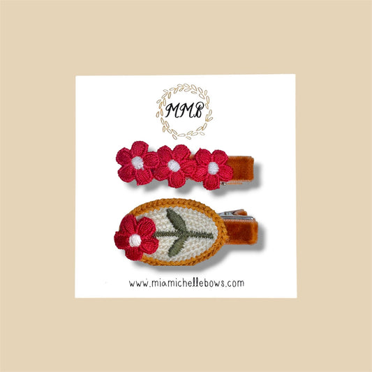 Flower Clip Set