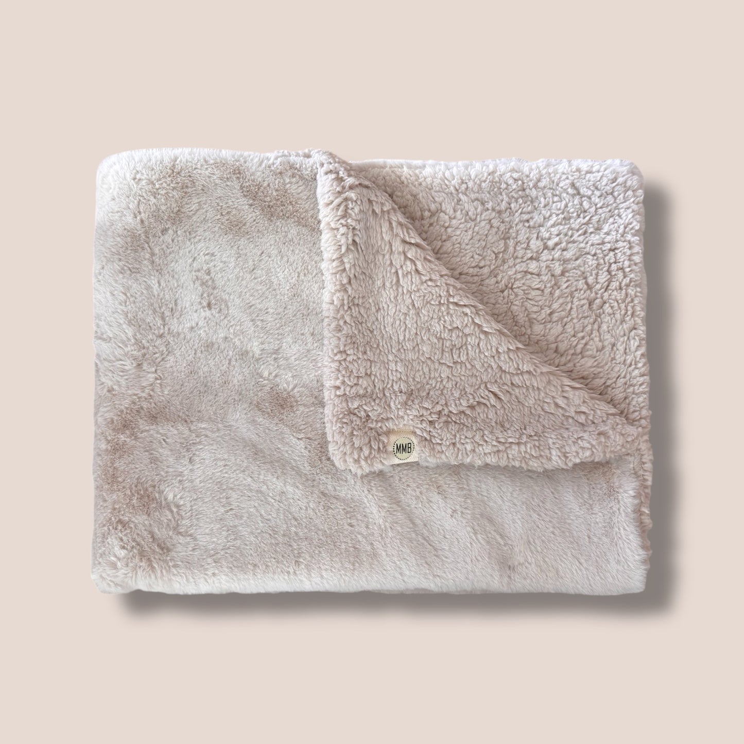 Minky & Sherpa Baby Blanket
