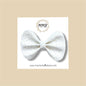 White Glitter Bow