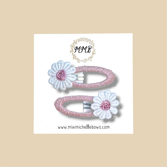 Flower Snap Clip Set