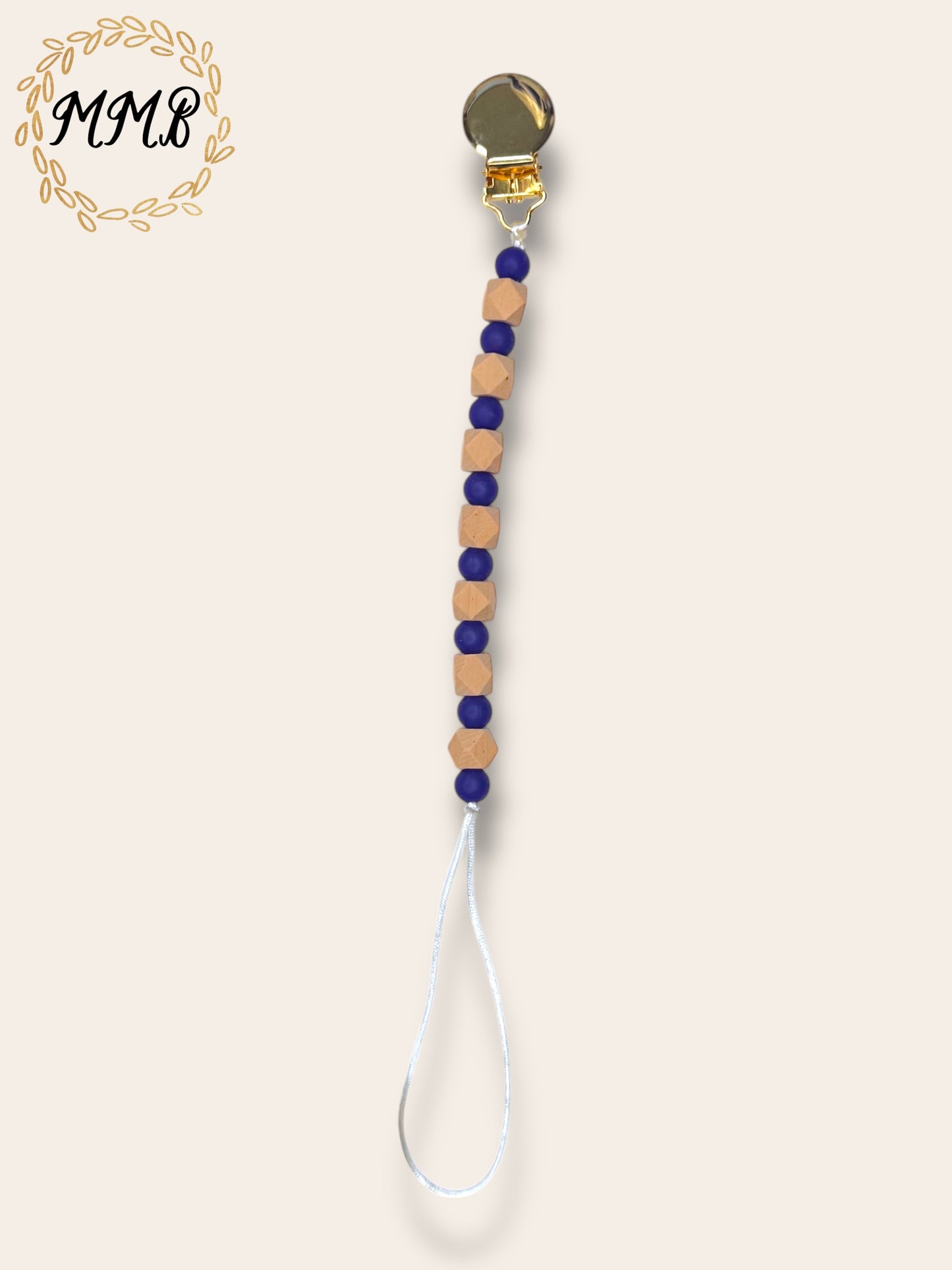 Mini Hexagon Pacifier Clip