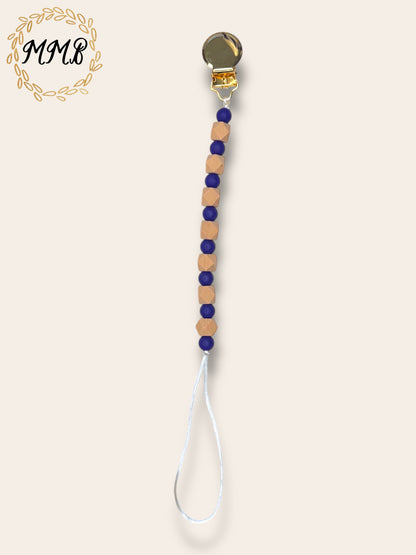 Mini Hexagon Pacifier Clip