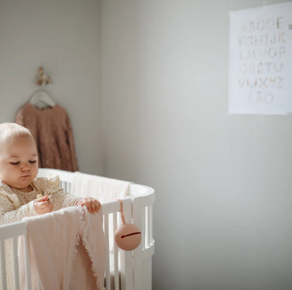 Mushie Silicone Pacifier Holder Case